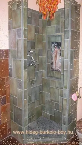 mediterrán fürdőszoba épített zuhanyzó